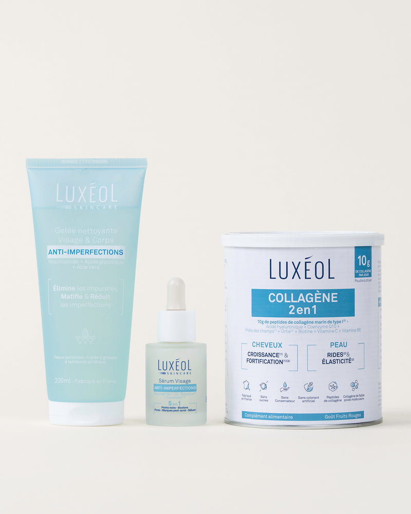 Anti-Blemish & Collagen 2 in 1 Routine