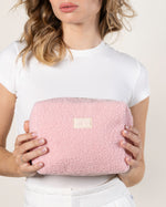 Neceser rosa de rizos