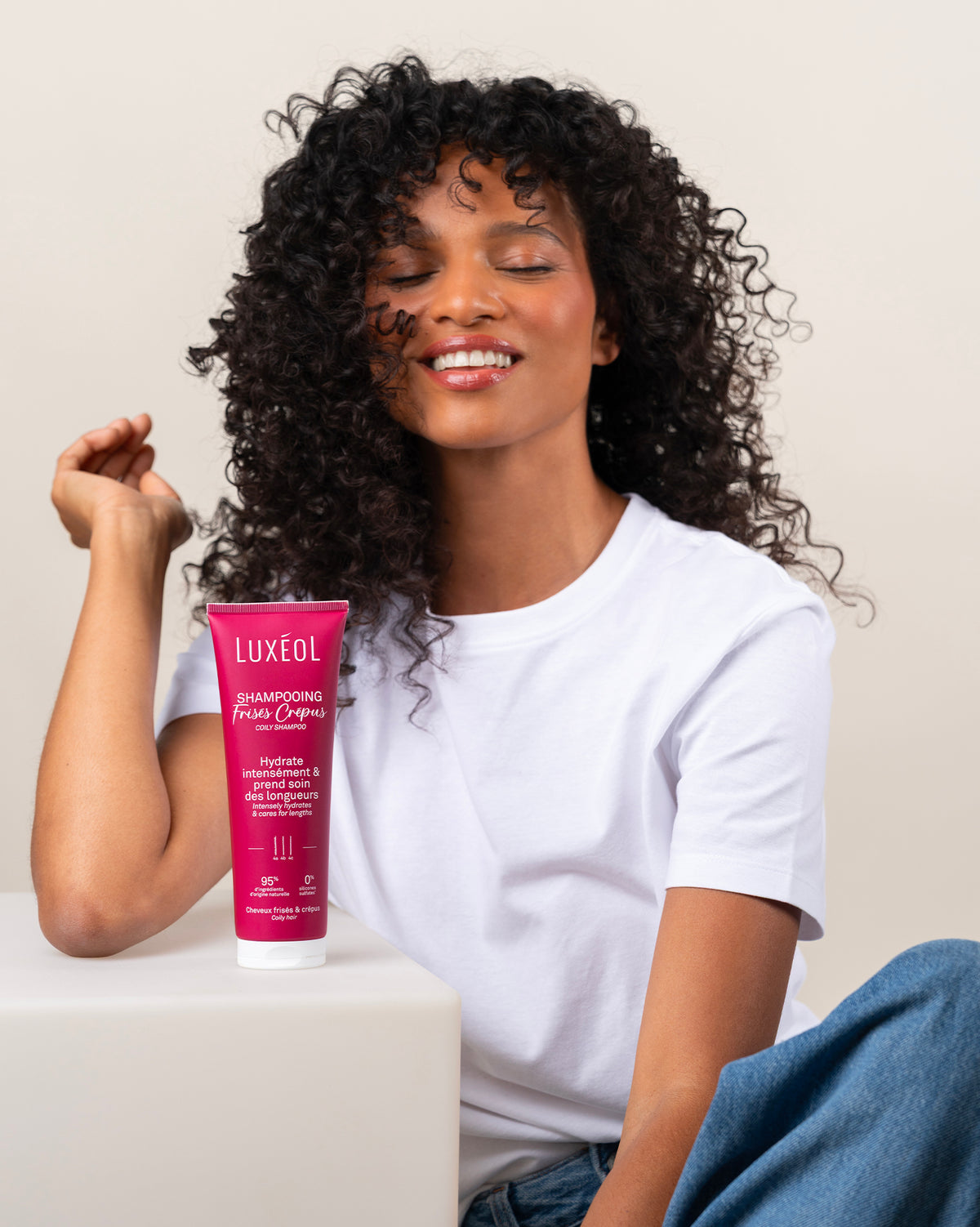 Shampoo für lockiges und krauses Haar