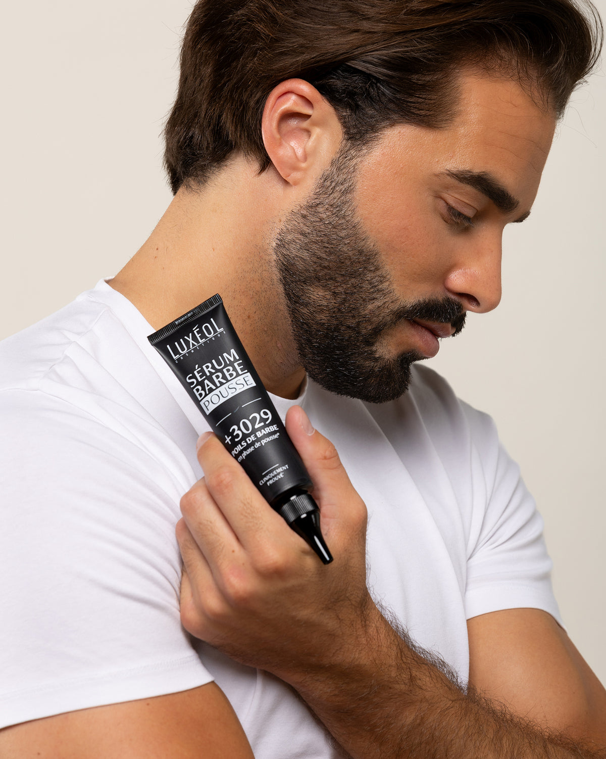 Suero densidad barba